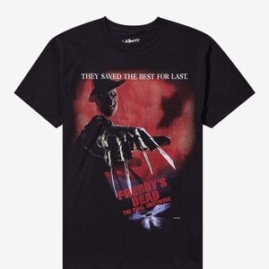 Freddy's Dead Black Graphic T-Shirt